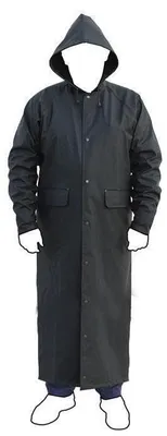 Image de IMPERMÉABLE, couleur verte, en PU/PVC, taille L