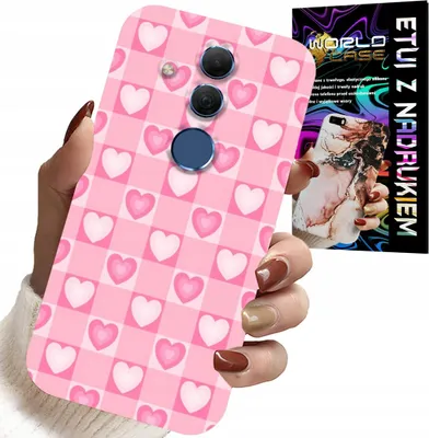 Obrázok produktu pre Puzdro Pre Huawei Mate 20 Lite - Srdiečkové Puzdro + Sklo
