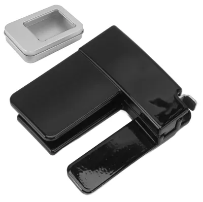 Productafbeelding van Tailleclip, elastische riem - Elastische sluiting - Verstelbaar - Zwart