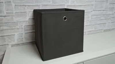 Produktbild von IA H 4er Set Faltbox Alfa 1/Flori 1 anthrazit 1181B/H/T: 32x32x32 cm