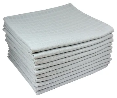 Immagine prodotto di Teli mussola neonato 10 pezzi 80 x 70 cm – bavette e lenzuolini, 100% cotone, grigio