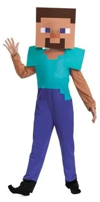 Obrázok produktu pre Detské oblečenie Minecraft Steve, veľkosť M