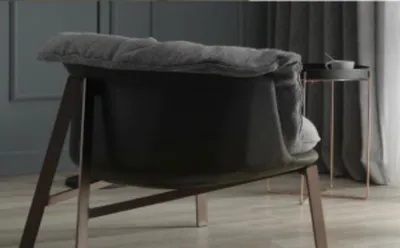 Produktbild von Sessel Einsitzer Royal Stuhl Thron Polster Lounge Stühle Sofa Hotel Einrichtung