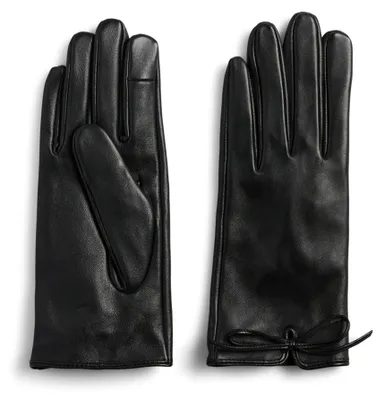 Produktbild von PIECES Pcjomone Leather Gloves Fp