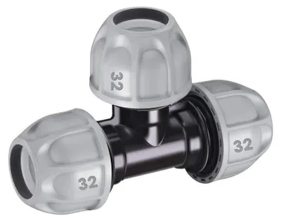Immagine prodotto di Claber Raccordo A T 1" (32mm) Per Tubo Polietilene 90272