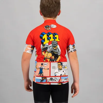 Obrázok produktu pre Letný cyklistický dres detský Sportful Super Peter červený