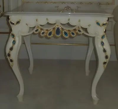 Produktbild von Konsole Barock Beistelltisch Glas Tisch Italienische Möbel Wohnzimmer Tische Neu
