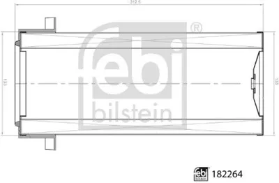Immagine prodotto di Filtro aria FEBI BILSTEIN 182264