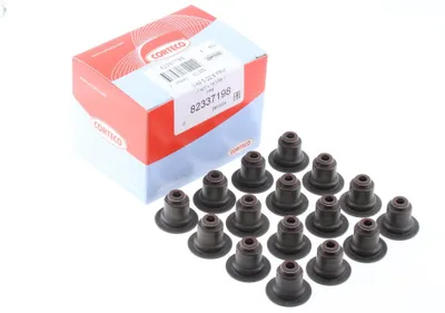 Produktbild von CORTECO Ventilschaftdichtung-Satz 12037198 Einlassseite Auslassseite für FORD Fiesta Mk6 Schrägheck (JA8, JR8) FPM (Fluor-Kautschuk)