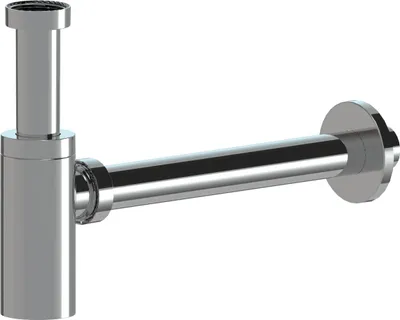 Immagine prodotto di Sifone per lavabo SAT Project 5/4 DN32 cromo plastica SATSIFMPLC..
