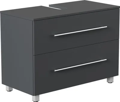 Produktbild von Badmöbel Waschbeckenunterschrank "Mondial" grafit 85 cm