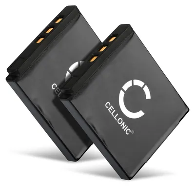 Image de CELLONIC 2x Batterie pour Appareil photo Compatible avec Kodak PlaySport Zx3, PlayTouch Zi10, Easyshare M1033, KLIC-7004 - (700mAh, 3.7V)