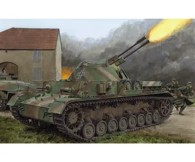 Immagine prodotto di Dragon 1:35 Carro armato antiaereo IV (3 cm) "Kugelblitz"