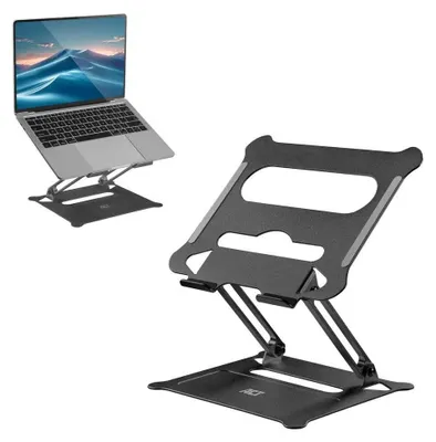 Obrázek produktu pro ACT Skládací stojan na notebook z alu materiálu s plynulou výškou (AC8140)