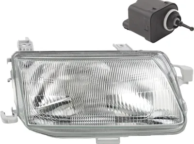Produktbild von Scheinwerfer passend für Opel Astra F 09/94- 09/98 H4 Rechts m. Stellmotor 1207347 1216514 1216510 1216519 1216518 1216520 90511089 90511 Johns