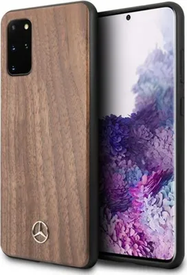 Image de Mercedes Mehcs67Vwolb S20+ G985Hard Case Brązowy/Brown Wood Line Walnut