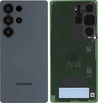 Produktbild von Original Samsung Galaxy S25 Ultra S938B Akkudeckel Backcover Jet Schwarz & Werkzeug