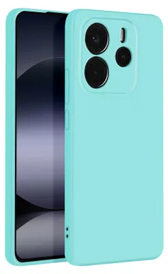 Produktbild von Avizar, Hülle für Redmi Note 14 4G Halbfest Soft-Touch Fingerabdruckfrei, Türkis