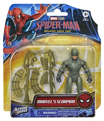 Produktbild von Marvel Spider-Man Marvel Studios Spider-Man Brand New Day ActionVerse Marvel's Scorpion, 4 Jahr(e)