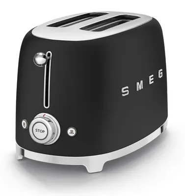 Zdjęcie produktu dla Smeg TSF01BLMEU, 2 kaw., Czarny, Stal nierdzewna, Przyciski, Stal nierdzewna, 950 W
