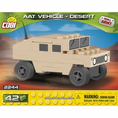Immagine prodotto di Cobi 42 Pezzi Piccolo Esercito /2244/ Veicolo Aat Deserto