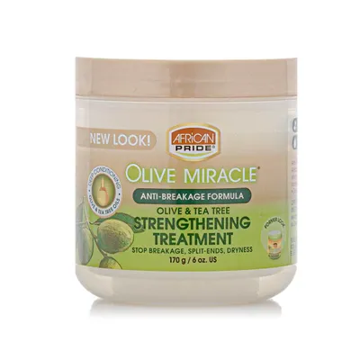 Produktbild von African Pride Olive Miracle Anti-Breakage Formula - Pack of 3