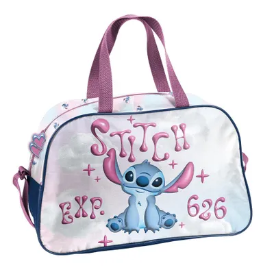 Image de Sac de sport, sac d'entraînement, sac de piscine : léger et pratique, pour filles, motif LILO & STITCH Paso