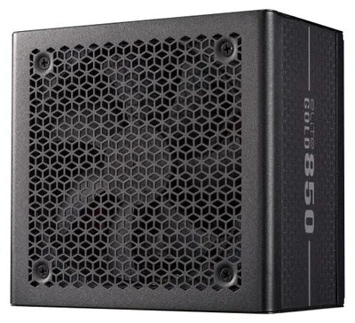 Produktbild von Cooler Master Elite Gold 850, 850 W, 100 - 240 V, 50/60 Hz, 6 - 12 A, Aktiv, 11 ms