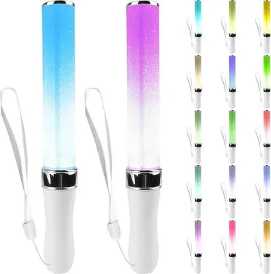 Image de Bâtons lumineux LED multicolores 25 cm, 3 W