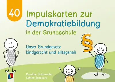Produktbild von 40 Impulskarten zur Demokratiebildung in der Grundschule