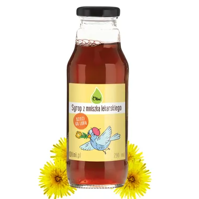 Zdjęcie produktu dla Syrop z mniszka lekarskiego 290 ml Olini