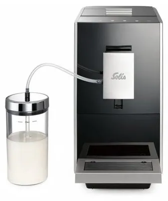 Immagine prodotto di Macchina da caffè con macinino integrato - SOLIS - Caffe & Più - Nera