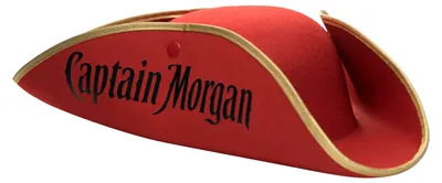 Produktbild von Captain Morgan Piratenhut Mütze Kappe Hut Pirate Hat Karneval Party Malle Festiv