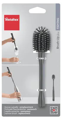 Produktbild von Metaltex 297663000 Brush-Up Ersatzkopf für schmale Flaschenbürste