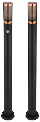 Produktbild von 2er Set Smart RGB LED Stehleuchte, Bewegungsmelder, H 110 cm