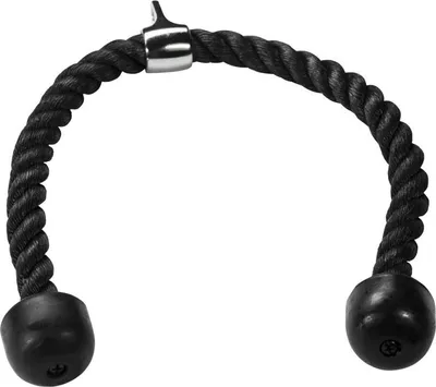 Obrázok produktu pre Gorilla Sports Nylonové tricepsové lano, 85 cm