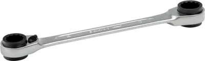 Produktbild von Vierfach-Knarren-Ringschlüssel, 21-22 + 24-27Mm