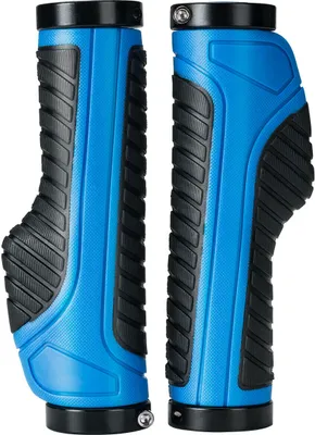 Produktbild von ROCKBROS Fahrradgriffe MTB Ergonomisch Lock-On Lenkergriffe Gummi 22,2mm blau