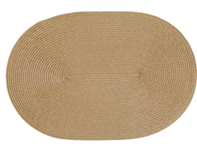 Produktbild von Tischset oval Polypro caramel, 6 Stück. 2004-61
