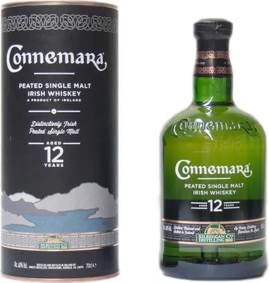Immagine prodotto di Connemara 12 Year Peated Single Malt Irish Whiskey in confezione regalo | 40 % vol | 0,7 l