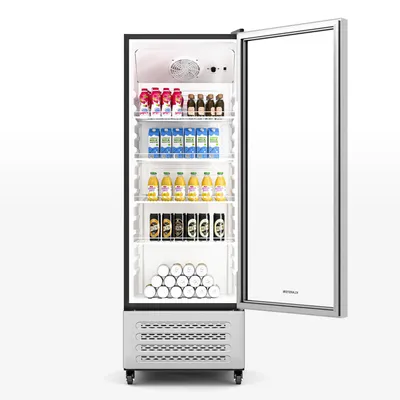 Obrázek produktu pro KlarsteinChladnička na nápoje, 270 l, LED osvětlení, s kolečky, 4 police