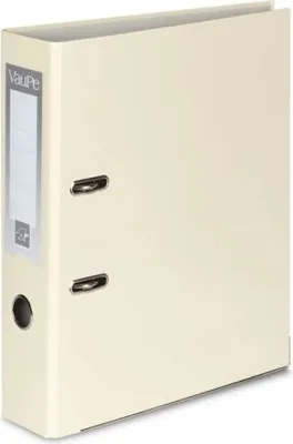 Produktbild von VauPe Elegante A4 Dokumentenmappe in Creme – Hochwertiger Ordner für stilvolle Organisation