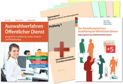 Produktbild von Auswahlverfahren und Einstellungstest Öffentlicher Dienst - alles in einem Paket