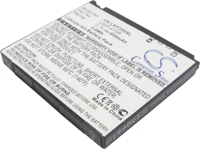 Immagine prodotto di TECHTEK Batteria compatibile con [LG] KF350, KF350 Ice Cream, KP500, KP500 Cookie, KP501 sostituisce LGIP-470R, per SBPL0096501, per SBPL0096502