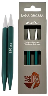 Produktbild von Lana Grossa - Nadelspitzen Vario Aluminium Rainbow 4,5mm