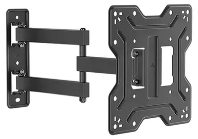 Produktbild von Wandhalterung Cabletech UCH0203-1, 23" - 43", 20 kg Schwarz