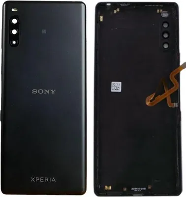 Produktbild von Original Sony Xperia L4 XQ-AD51 Akkudeckel Backcover Sensor Schwarz Akzeptabel