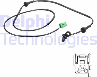 Produktbild von DELPHI ABS Sensor Raddrehzahl für VOLVO XC90 I (275) SS20623