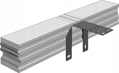 Produktbild von Warmer Montagebalken Marbet CBM 10.70.W Innenhalterung.