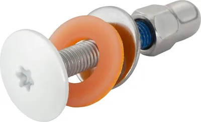 Produktbild von 10, M5 x 30mm (REINWEISS RAL 9010) Balkonschrauben, Balkonschraube, Edelstahl Schraube, Edelstahl Schrauben, Balkonzierschrauben, Lackierte Schrauben, Schrauben, Schraube